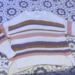 striped sweater